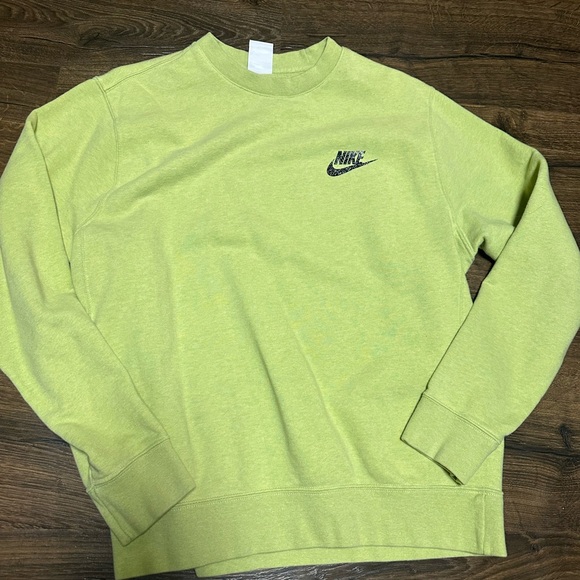 Nike Tops - Nike Lime Green Sweatshirt